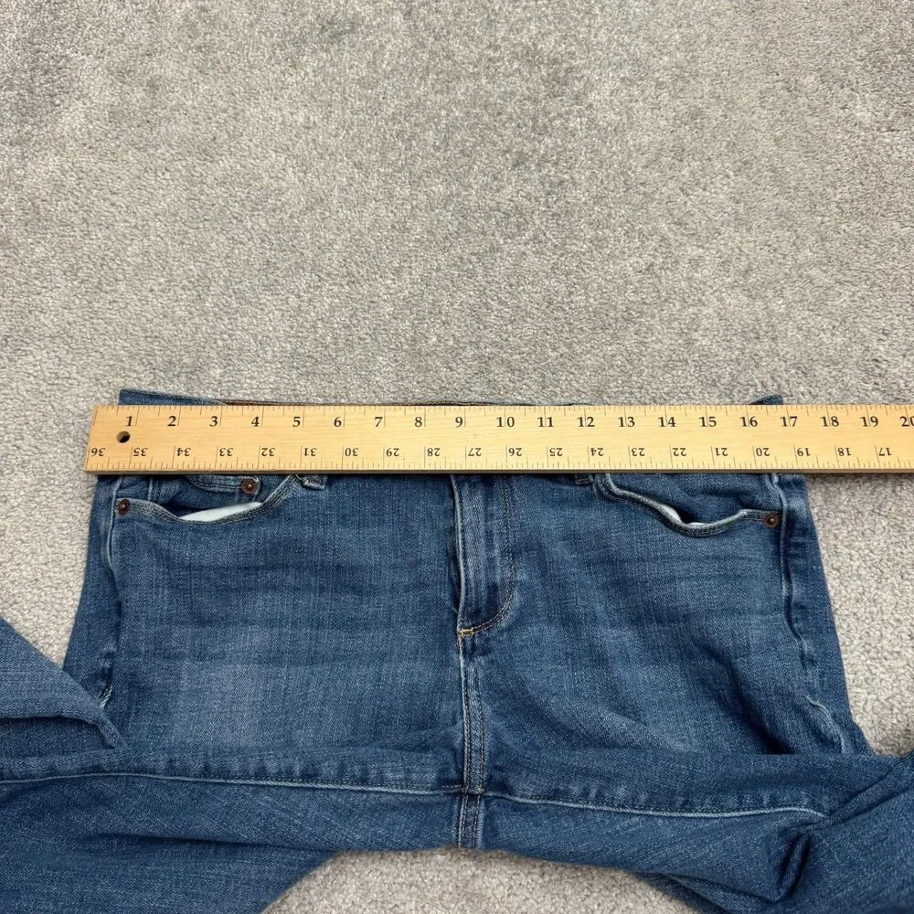Lucky Brand Mid Rise Straight Sweet Denim Jeans Womens 12/31 Blue Cotton Casual